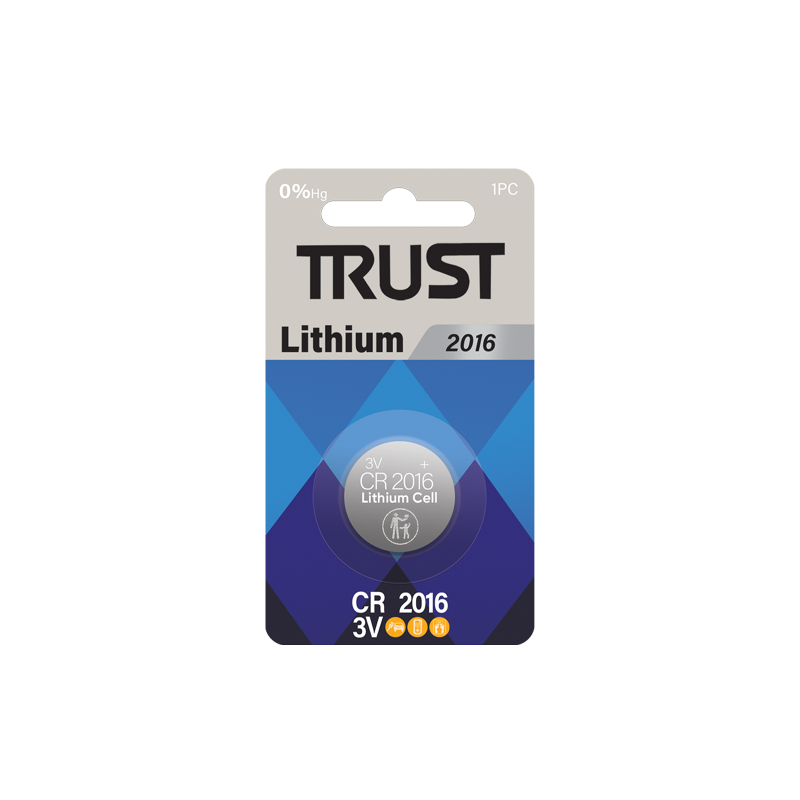 CR2016 Coin 3V (Single Pack)
